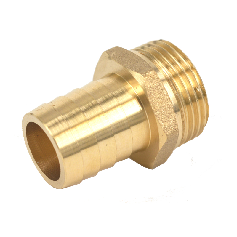 Фото мини штуцер латунный с нар. резьбой 3/4" под шланг general fittings Насосы.Бел