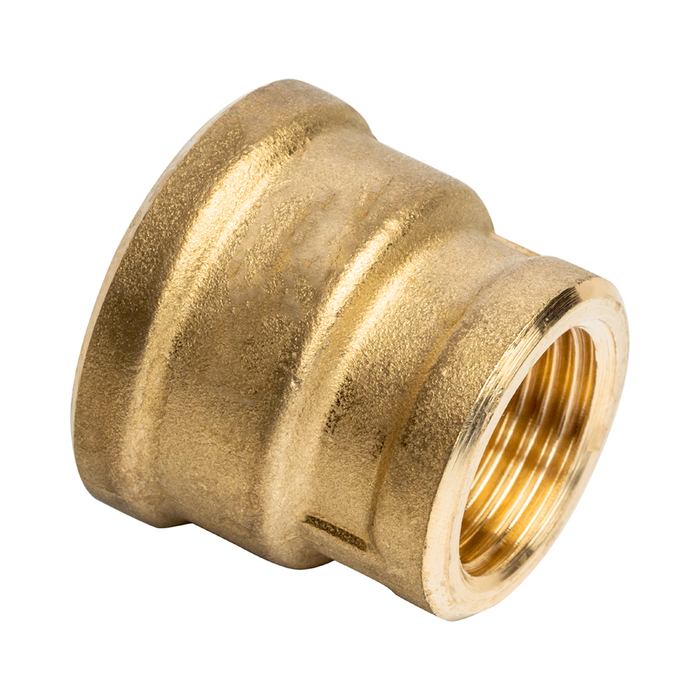Фотография муфта латунная редукционная с вн. резьбой general fittings Насосы.Бел
