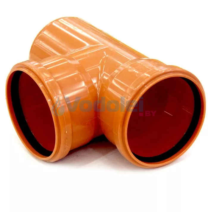 Фото мини тройник канализационный 110x110 x 87° Насосы.Бел