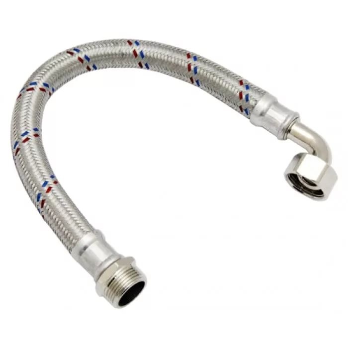 Фото мини соединительный шланг 1" ду-25 угловой (гибкая подводка с коленом) Насосы.Бел Фото мини соединительный шланг 1" ду-25 угловой (гибкая подводка с коленом) Насосы.Бел