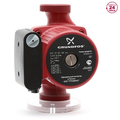 Фото мини циркуляционный насос grundfos ups 32-80/180 Насосы.Бел