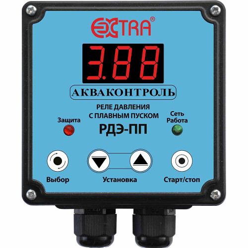 Фото мини рдэ-10-пп-2,5 реле давления воды электронное с плавным пуском для насоса Насосы.Бел
