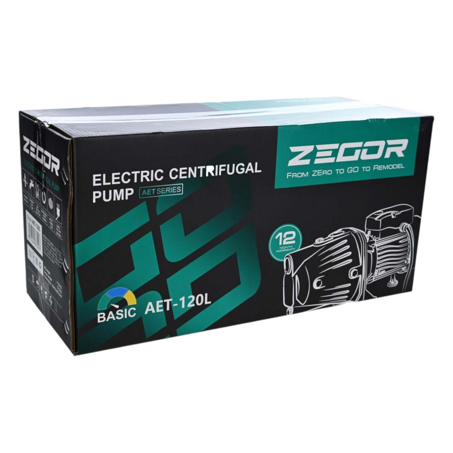 Фотография поверхностный водяной насос zegor aet-120l Насосы.Бел