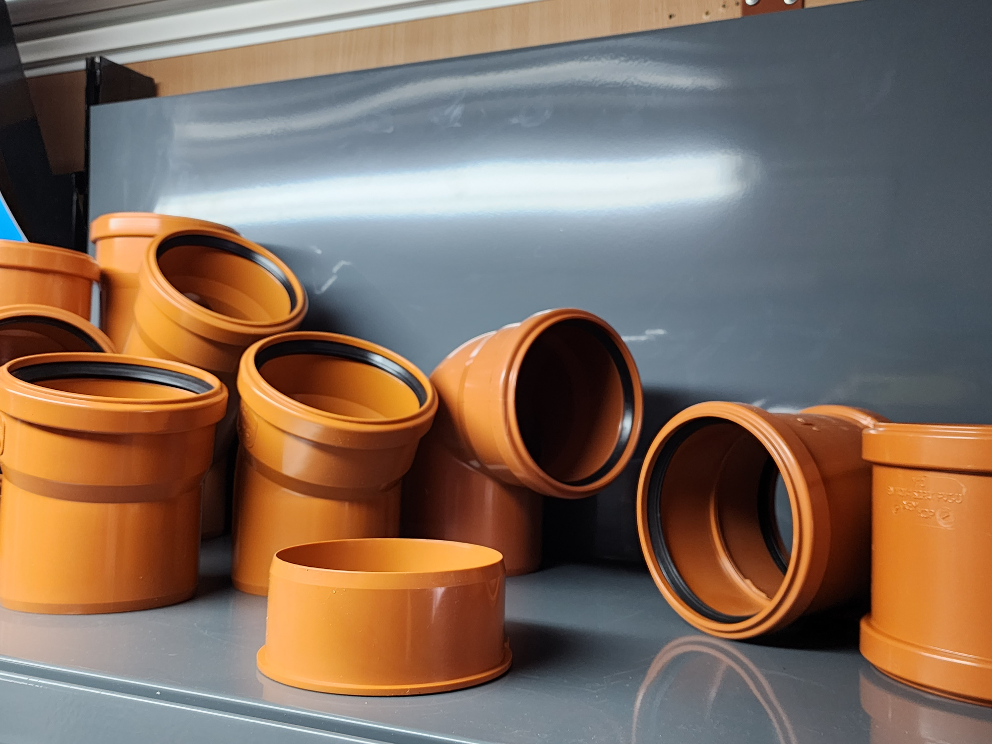 Фотография отвод канализационный 110 x 87° Насосы.Бел